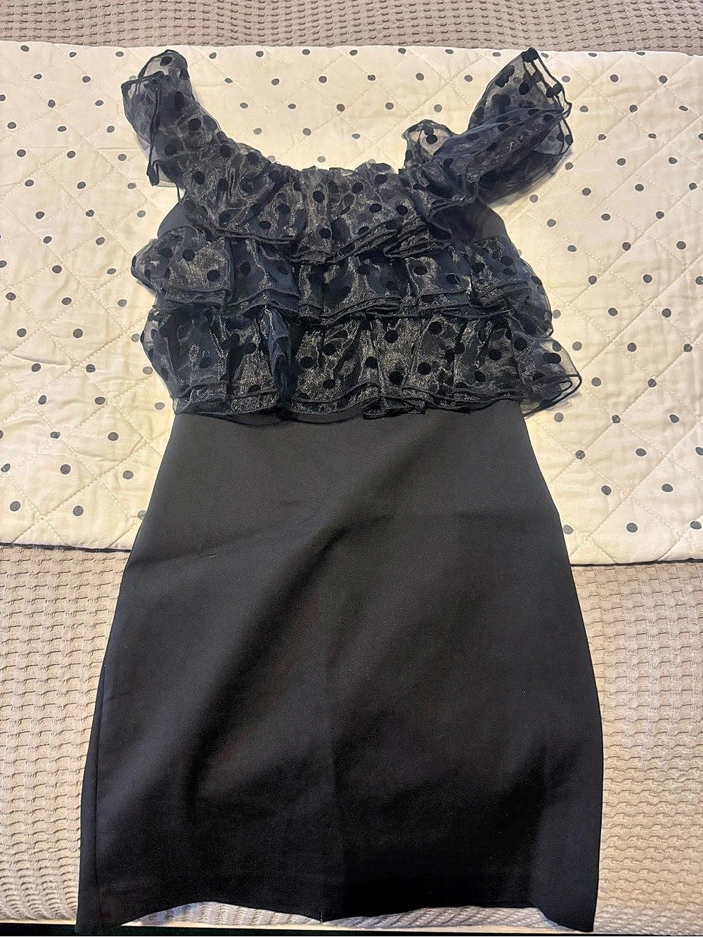 Zara Black Mini Dress Size XS
